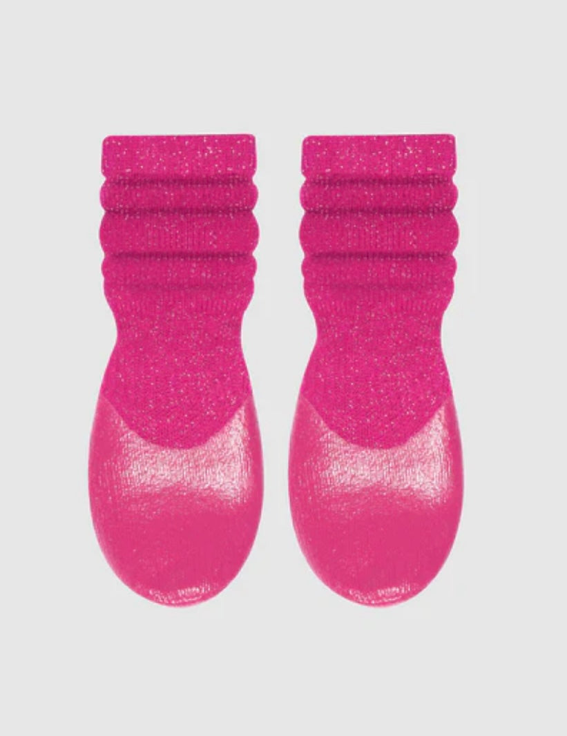 Canada Pooch Slouchy Socks Pink