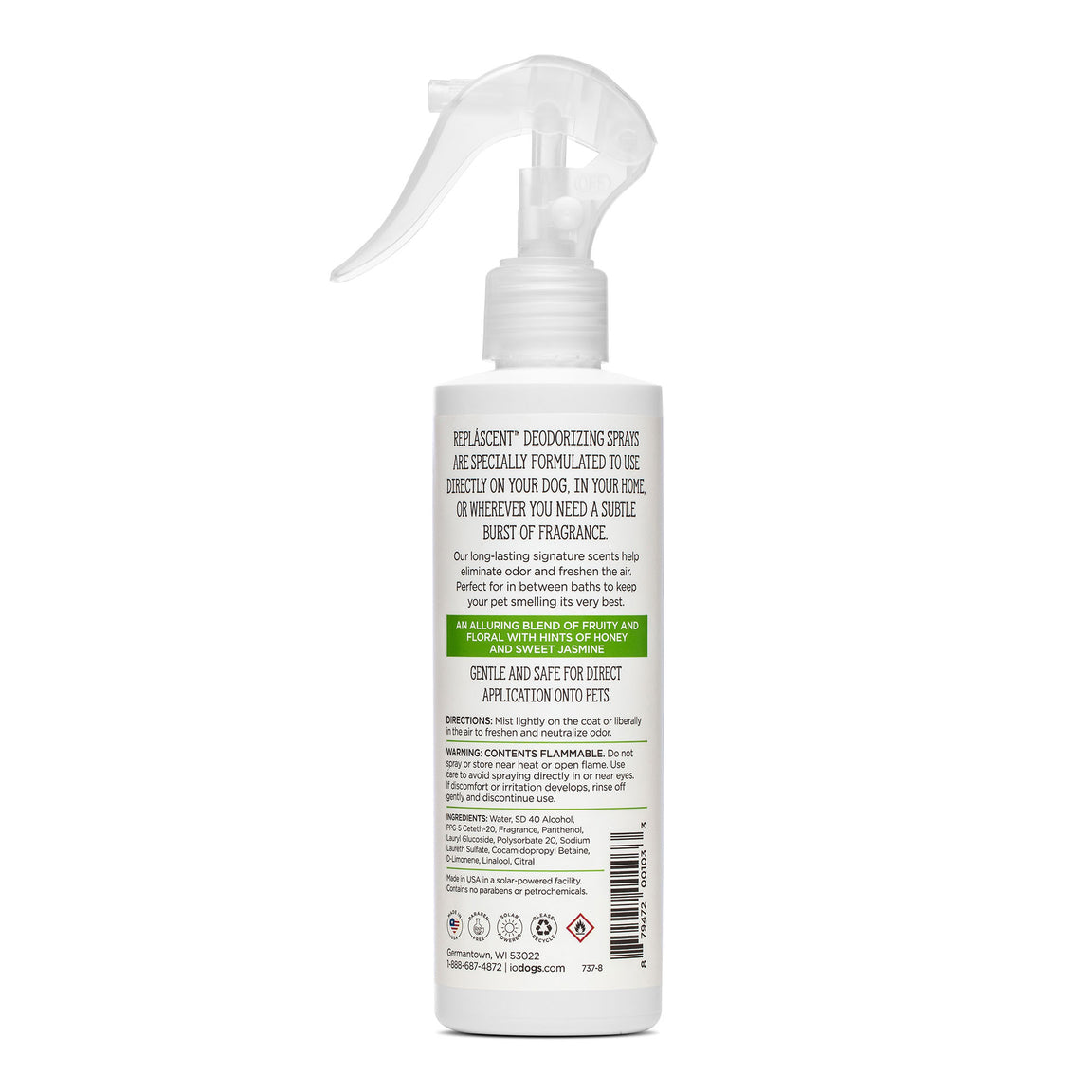 Isle of Dogs Honeysuckle + Pear Spray 8.4 oz
