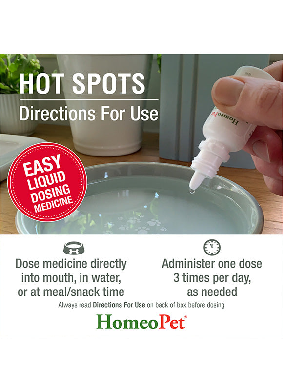 HOMEO PET HOT SPOTS 15ml