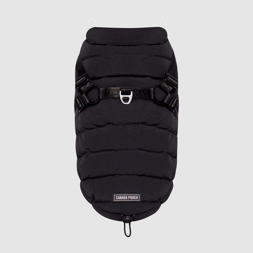 Canada Pooch Harness Puffer Black