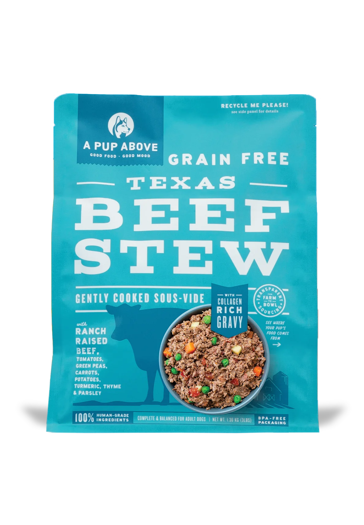 A Pup Above GF Texas Beef Stew