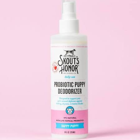 SKOUT'S HONOR DEODORIZER HAPPY PUPPY 8oz