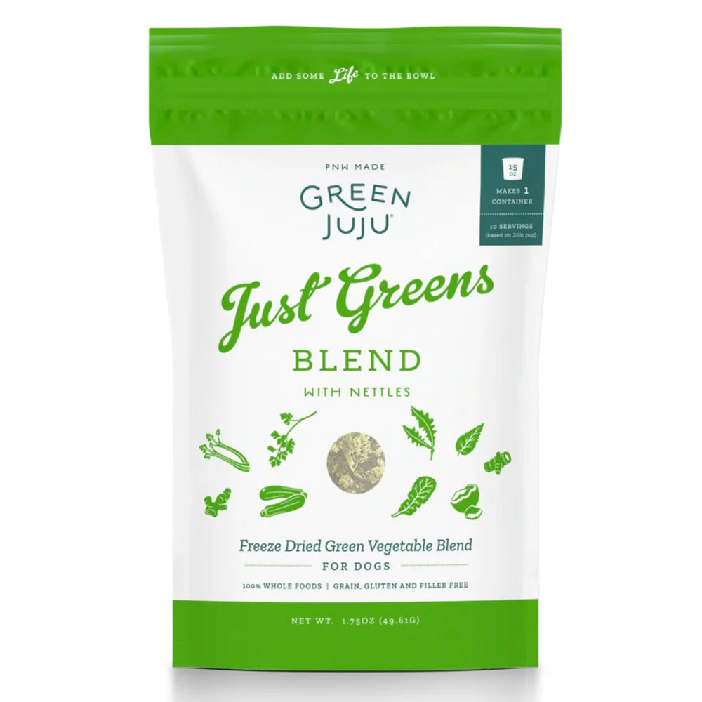 Green Juju Freeze-Dried Just Greens Blend With Nettles