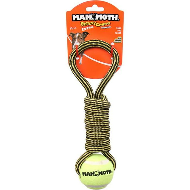 Mammoth Pull & Tug Rope w/ Ball 12"