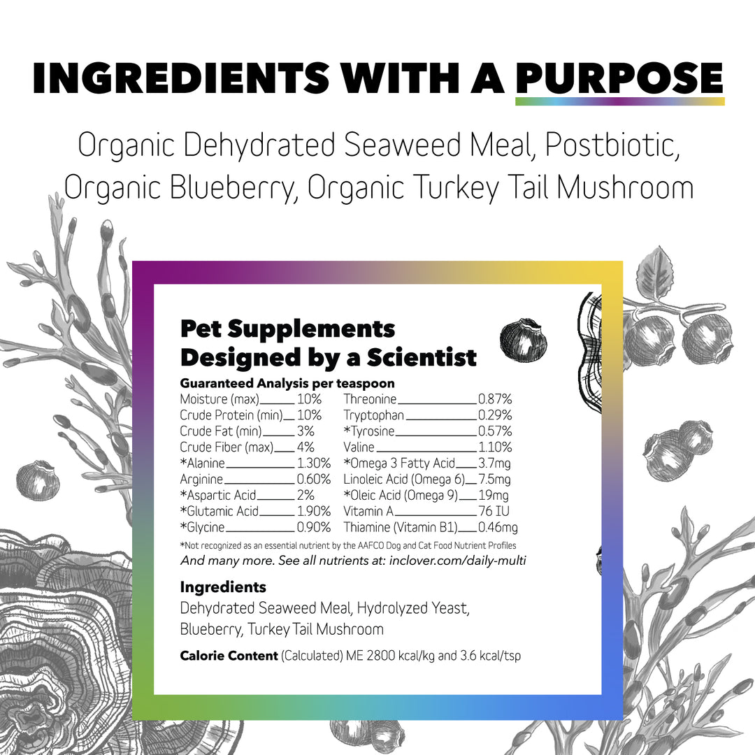 InClover Dog Cat Daily Multi Powder 100 Grams