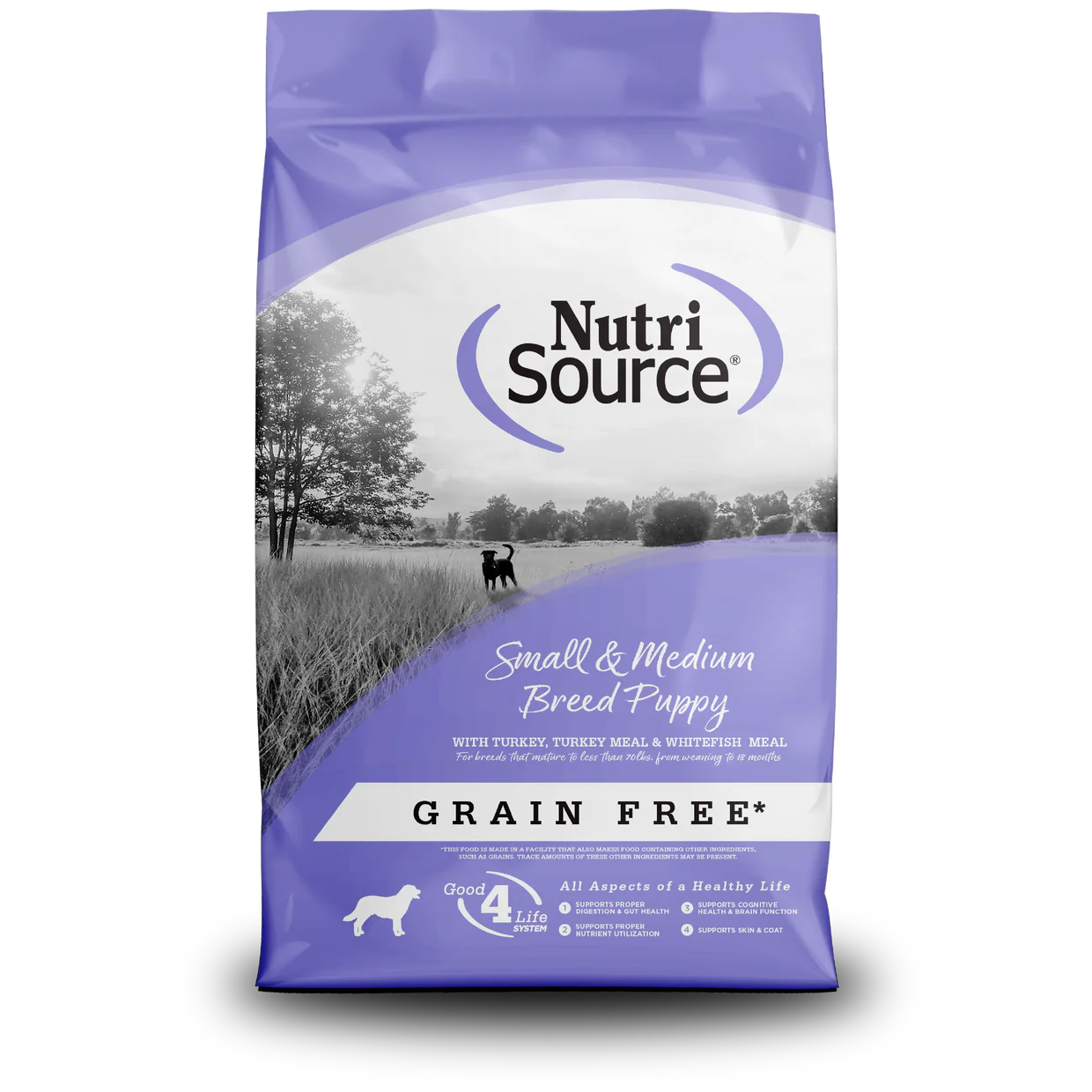 Nutrisource Puppy Small Medium Breed Turkey & Whitefish