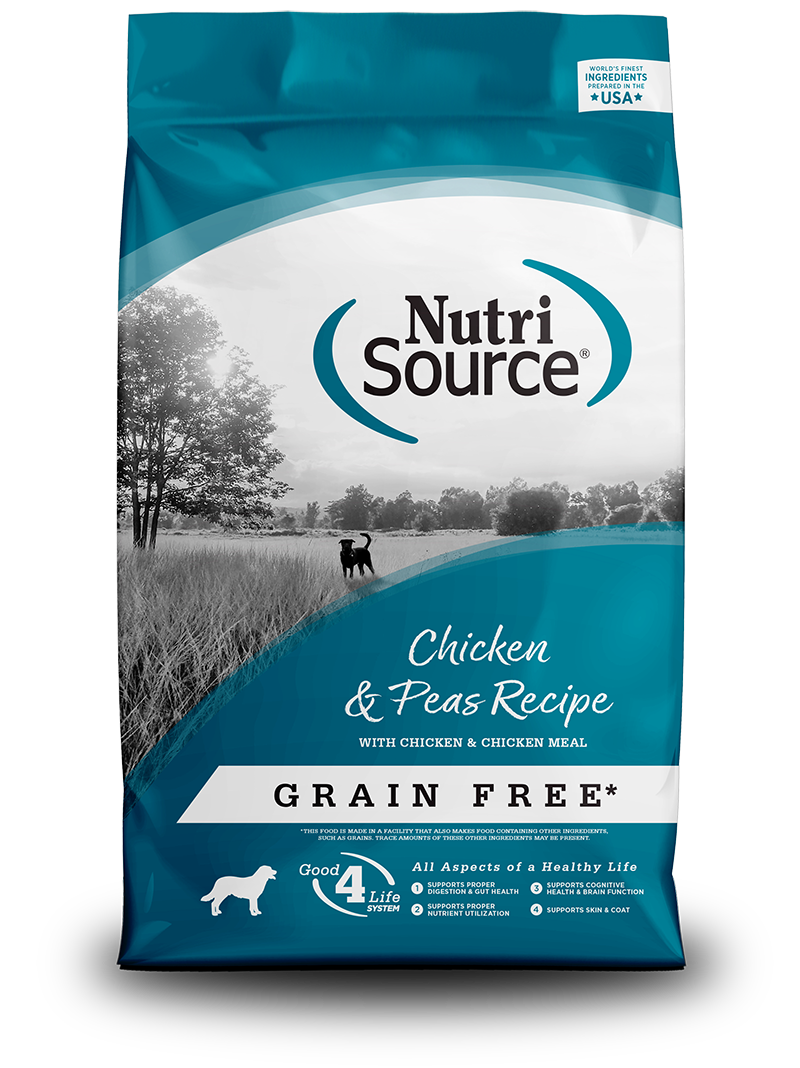 Nutrisource Dog Adult Chicken & Pea 15lbs