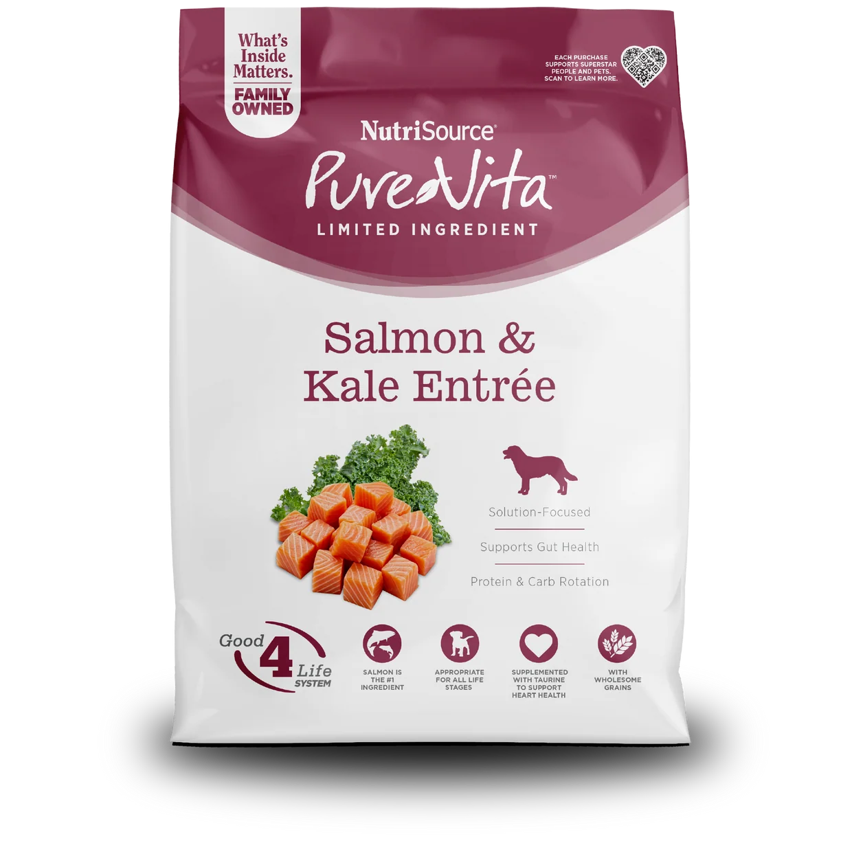 Pure Vita Salmon & Kale Grain Free