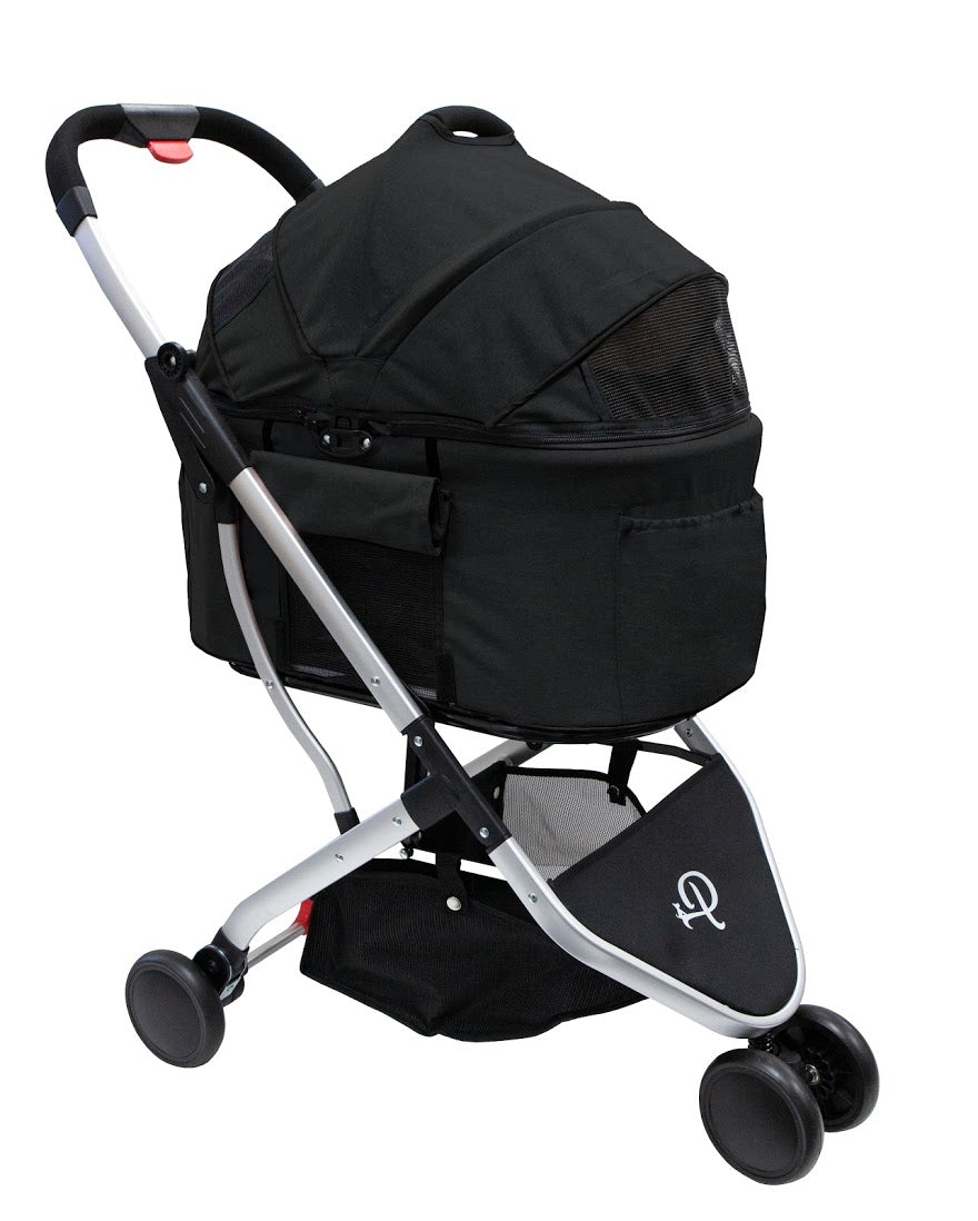 Petique NEWPORT PET STROLLER -BLACK/ MIDNIGHT