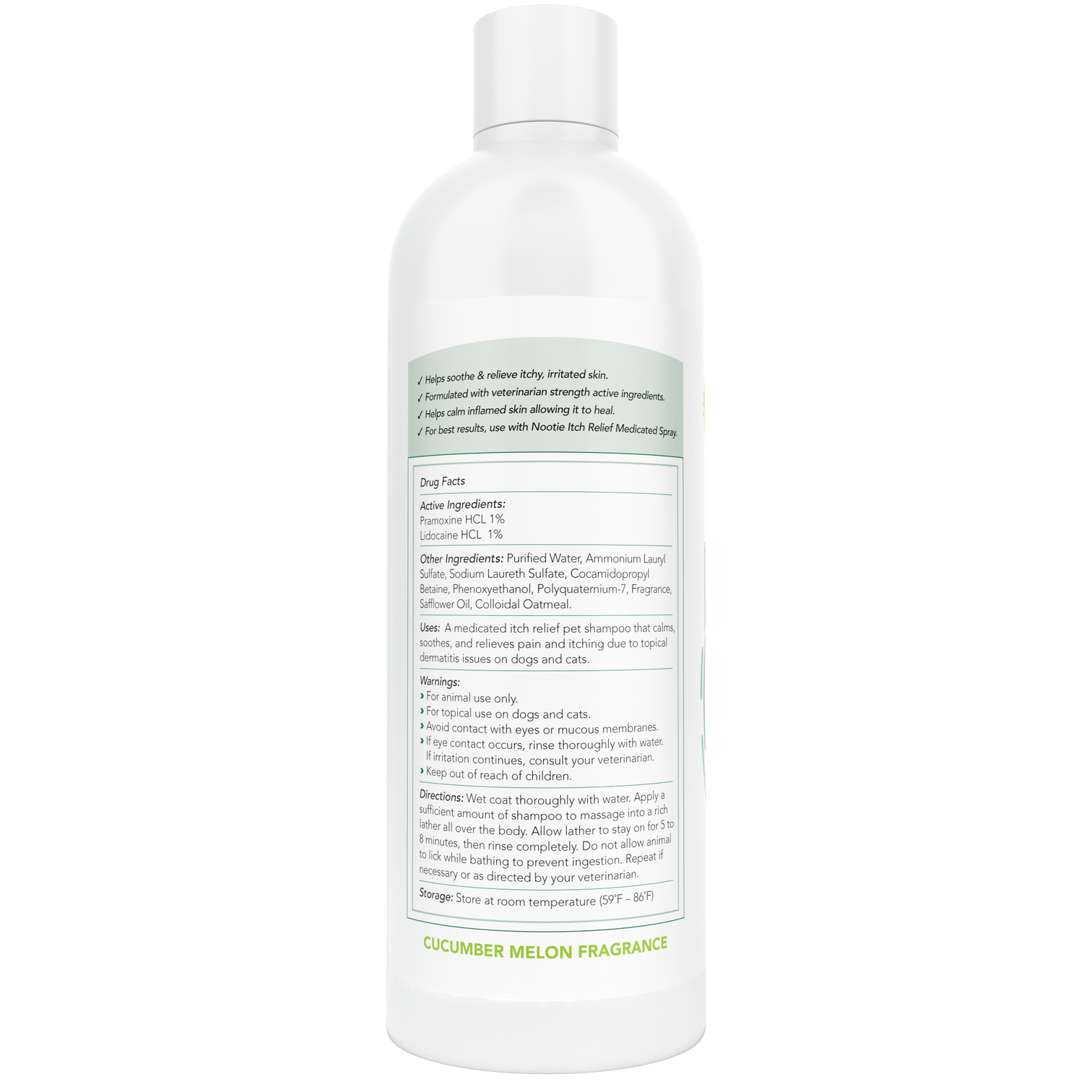 Nootie Medicated Itch Relief Maximum Strength Shampoo