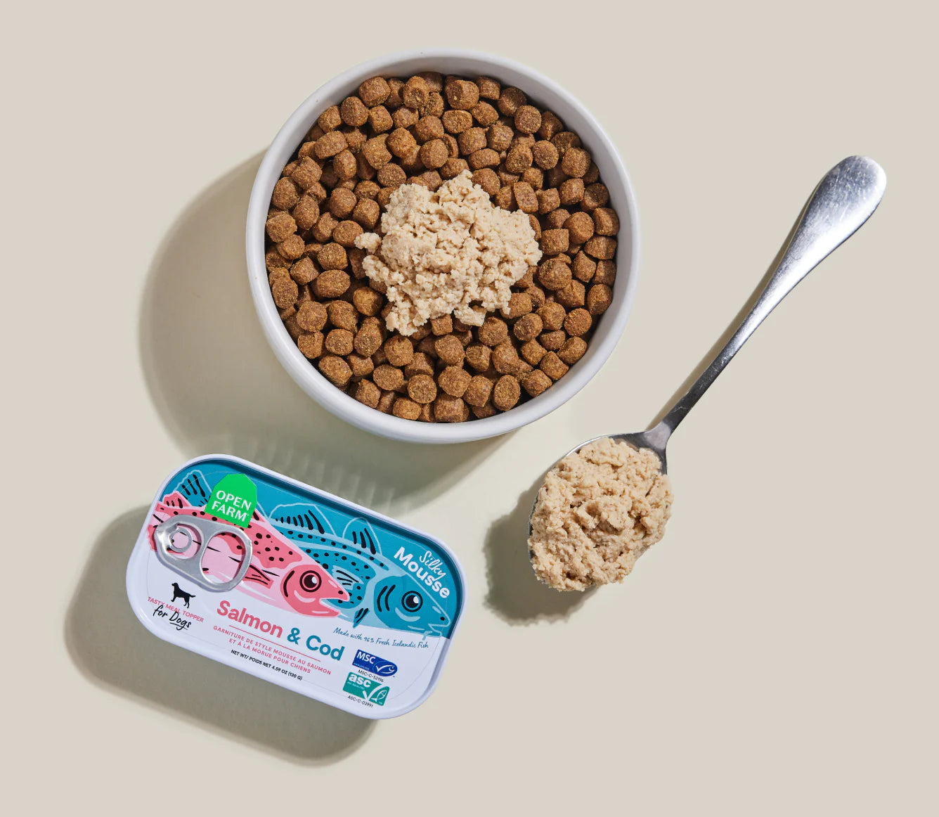 Open Farm Salmon & Cod Grain Free Topper 4.59 oz