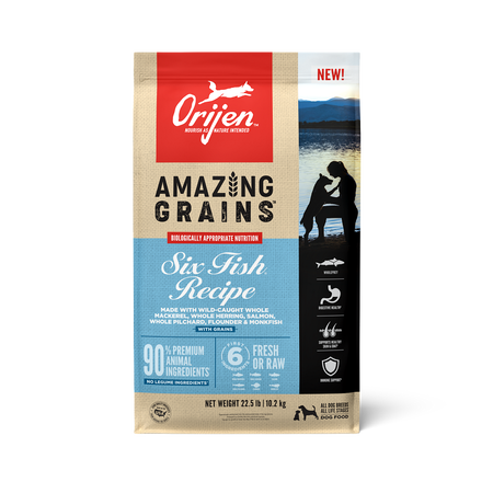 Orijen Amazing Grains Six Fish