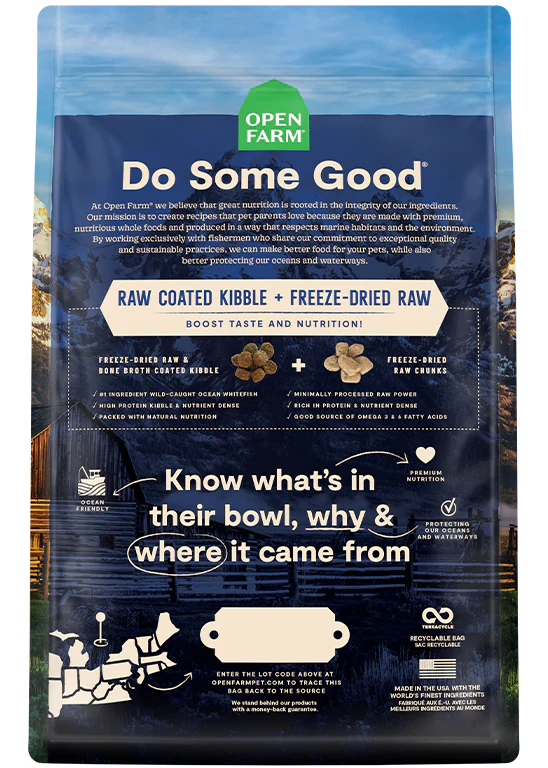 Open Farm Dog Rawmix Wild Ocean