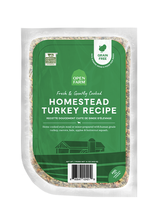 Open Farm Homestead Turkey Gently Cooked Recipe 8oz