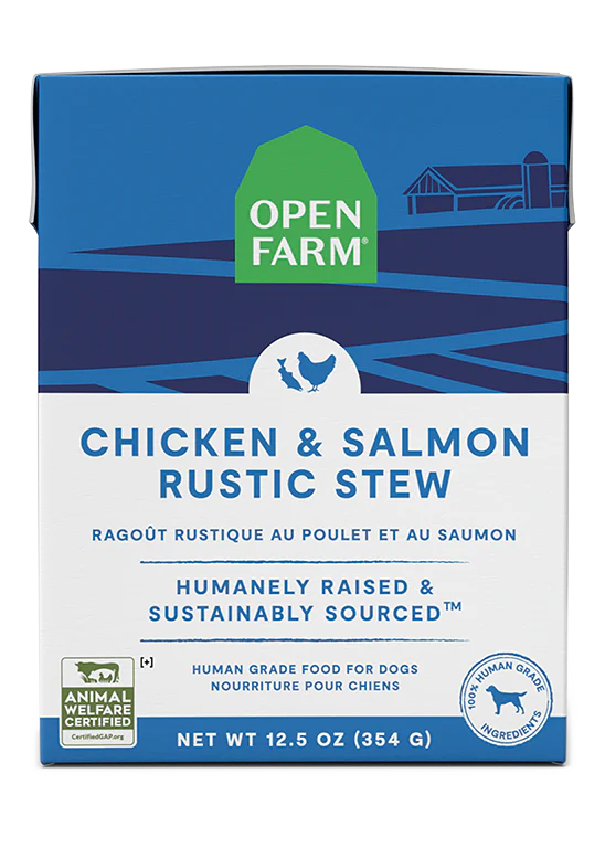Open Farm Dog Chicken & Salmon Rustic Stew 12oz