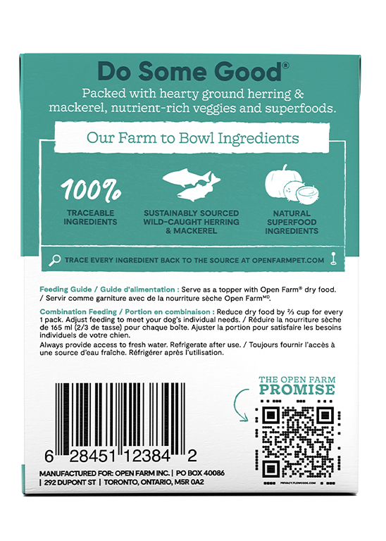 Open Farm Dog Herring Mackerel Stew 12.5oz