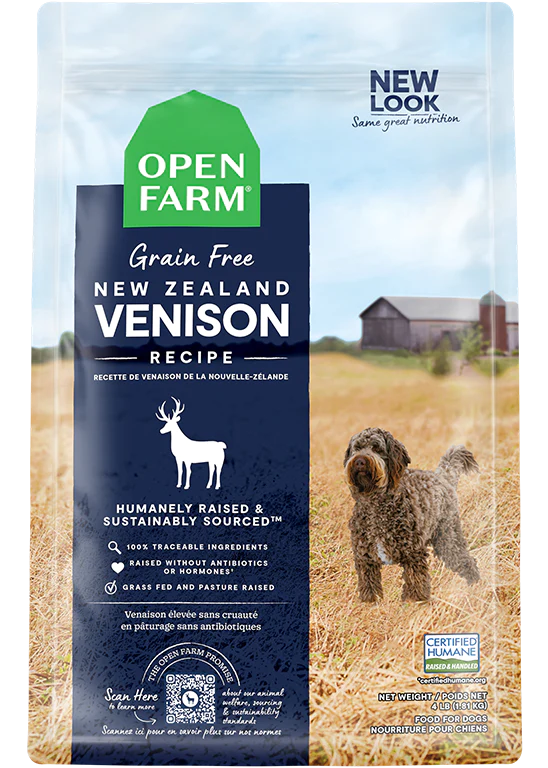 Open Farm New Zealand Venison Grain-Free Dry Dog Food