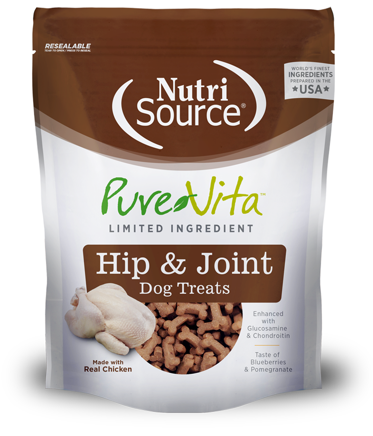 Pure Vita Hip & Joint Chicken Treats 6oz.