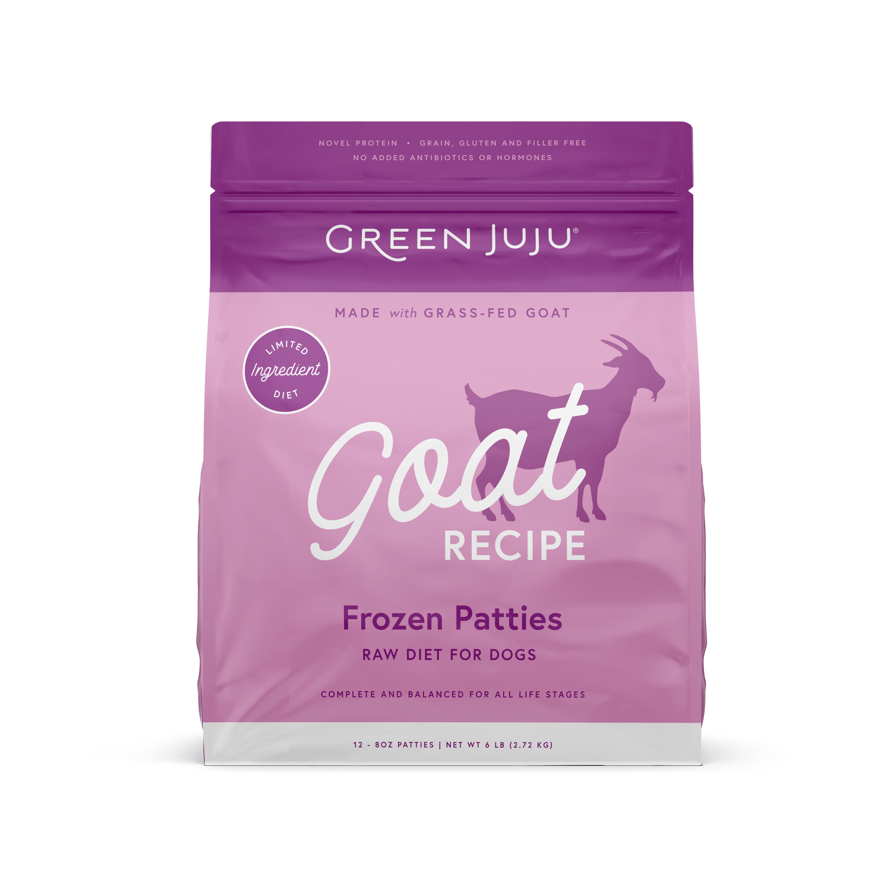 Green Juju Raw Goat Frozen 3lbs