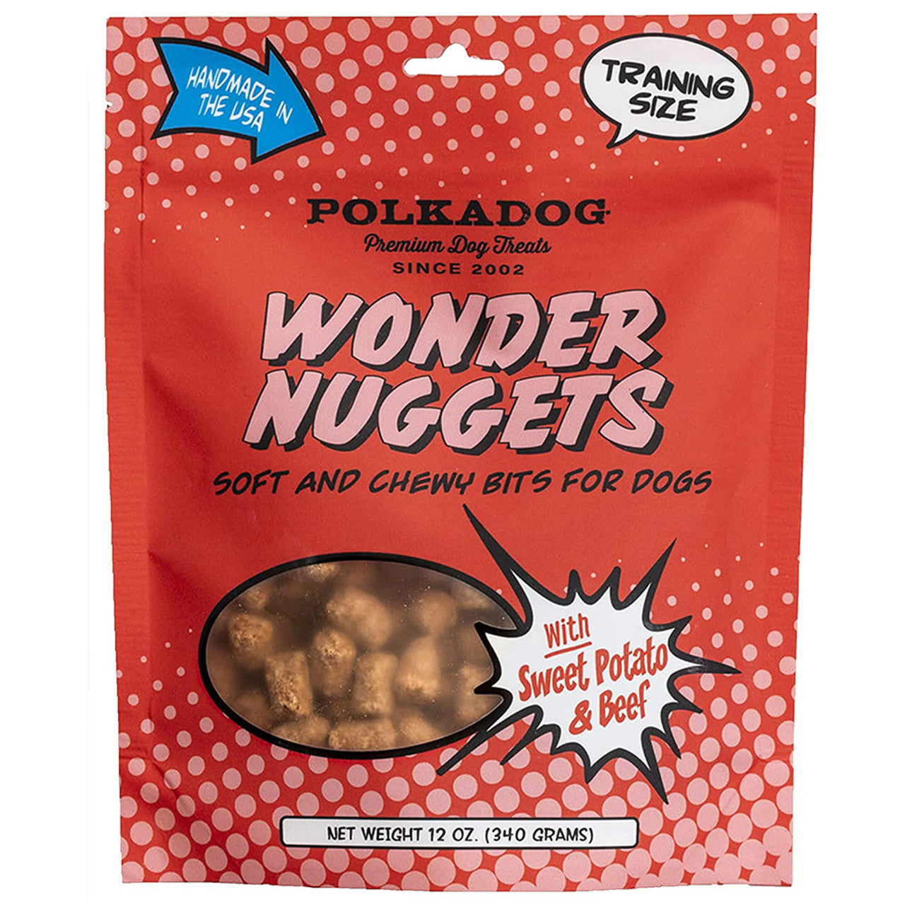 Polkadog Bakery Dog Wonder Nuggets Beef 12oz