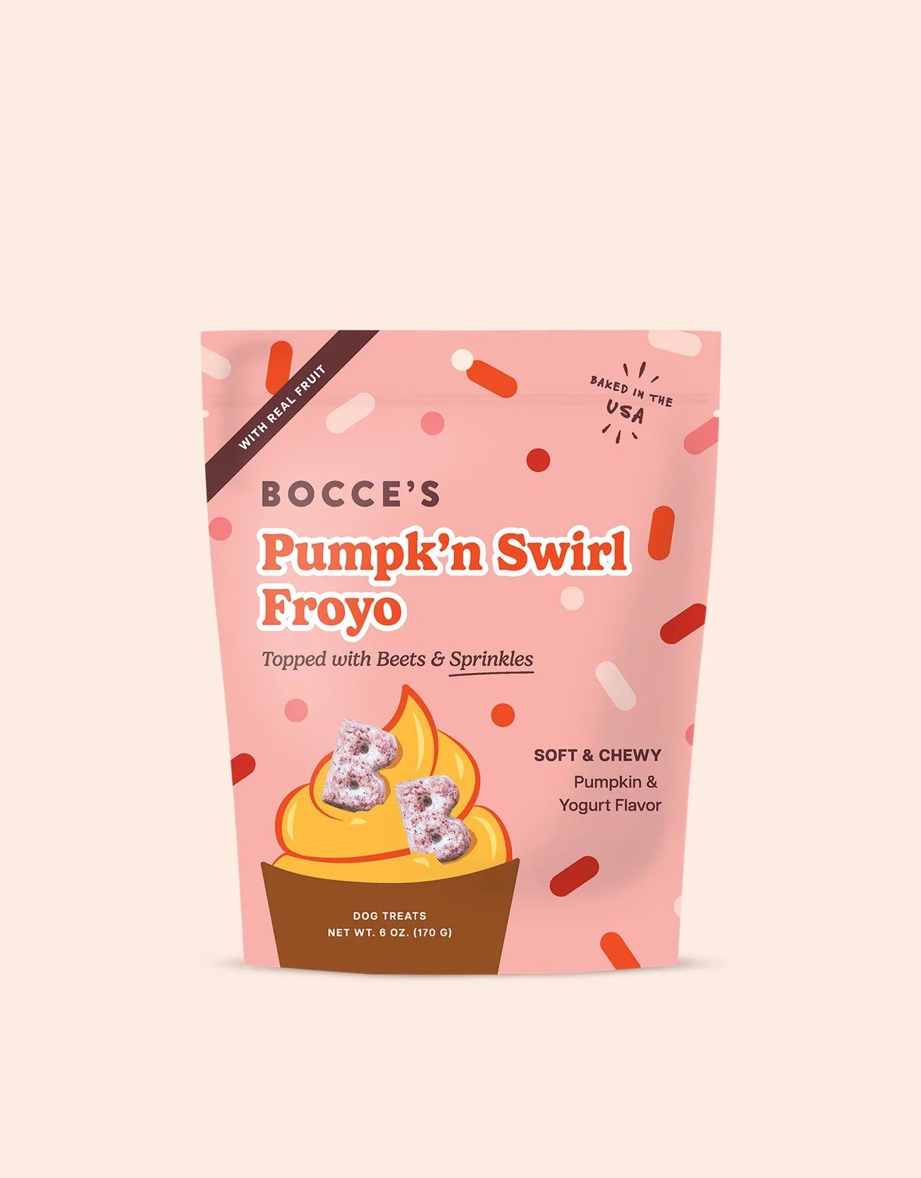 Bocee's Bakery Pumpkin Swirl Froyo 6oz