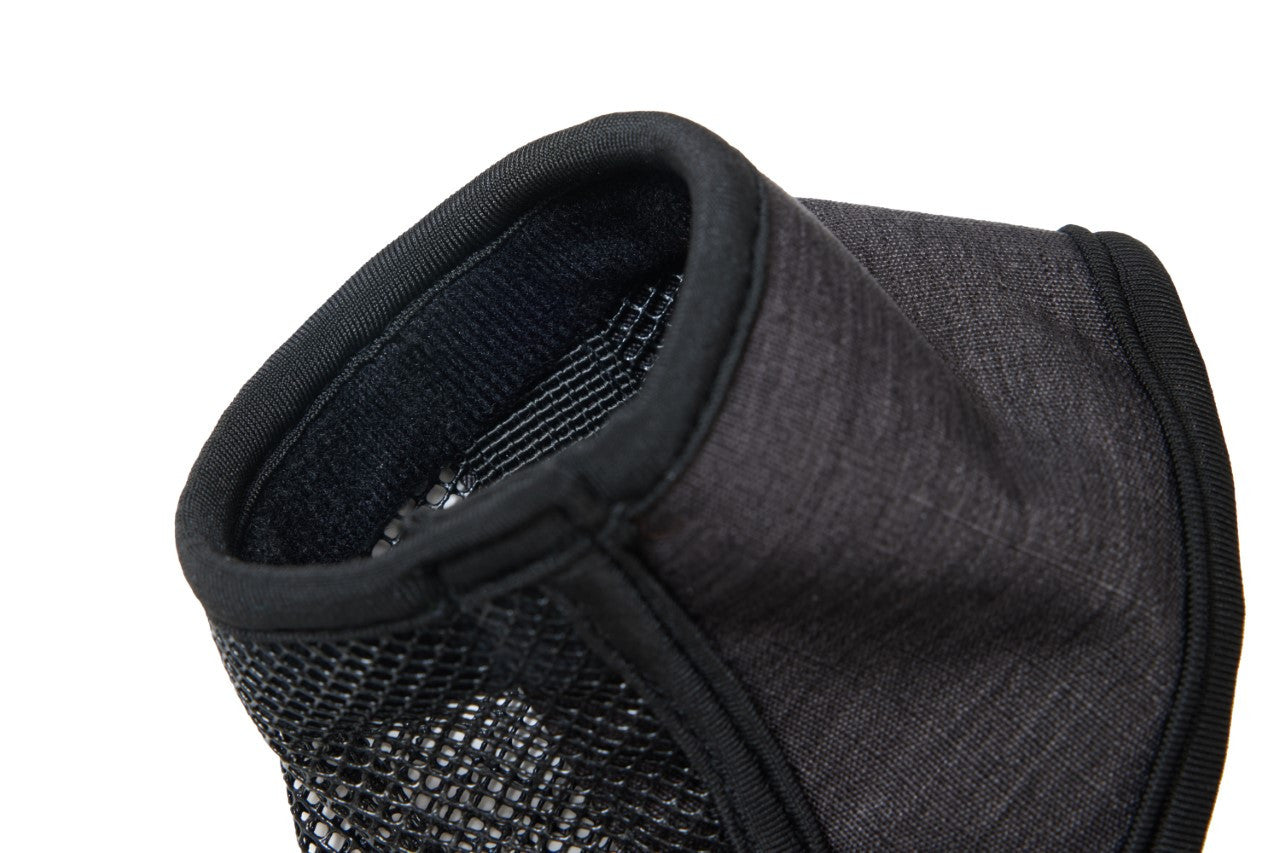 Rc Pets Soft Fit Muzzle Heather Black