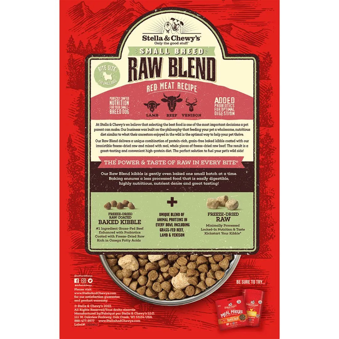 Stella & Chewy's Small Breed Red Meat Raw Blend