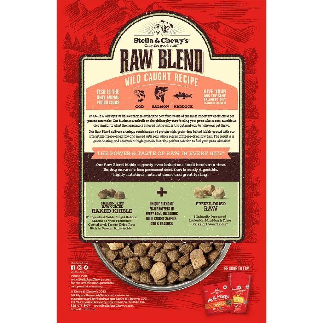 Stella & Chewy's Wild Caught Raw Blend Kibble