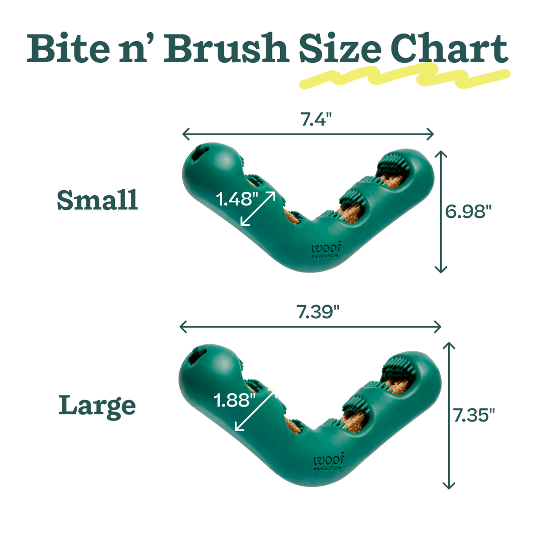 Woof Bite N Brush Large