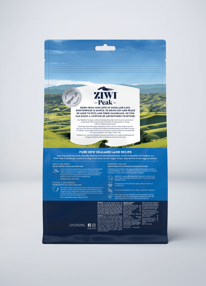 Ziwi Lamb Air Dried Dog Food