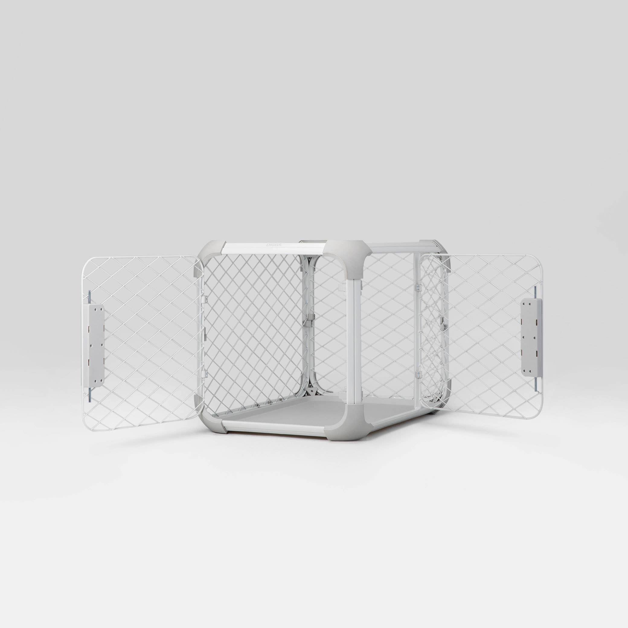 Diggs Evolv Dog Crate- Ash