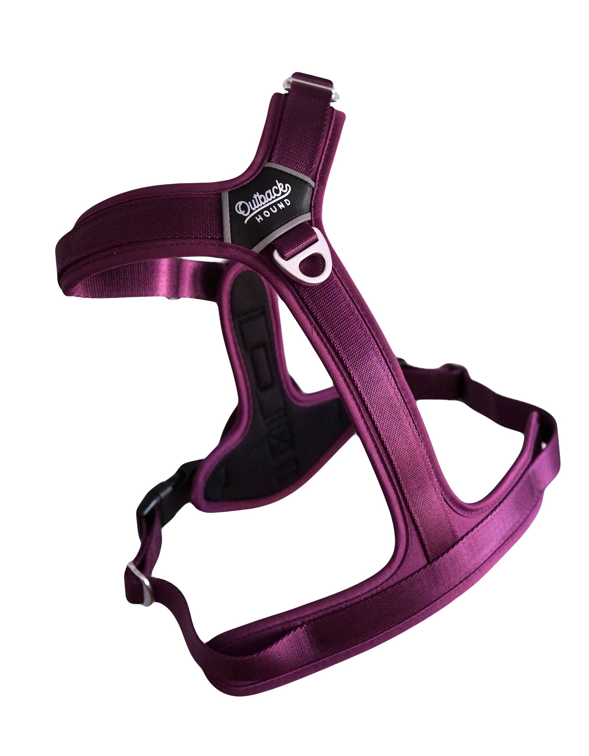 Outback Hound Ultra Lite Comfort Harness - Plum