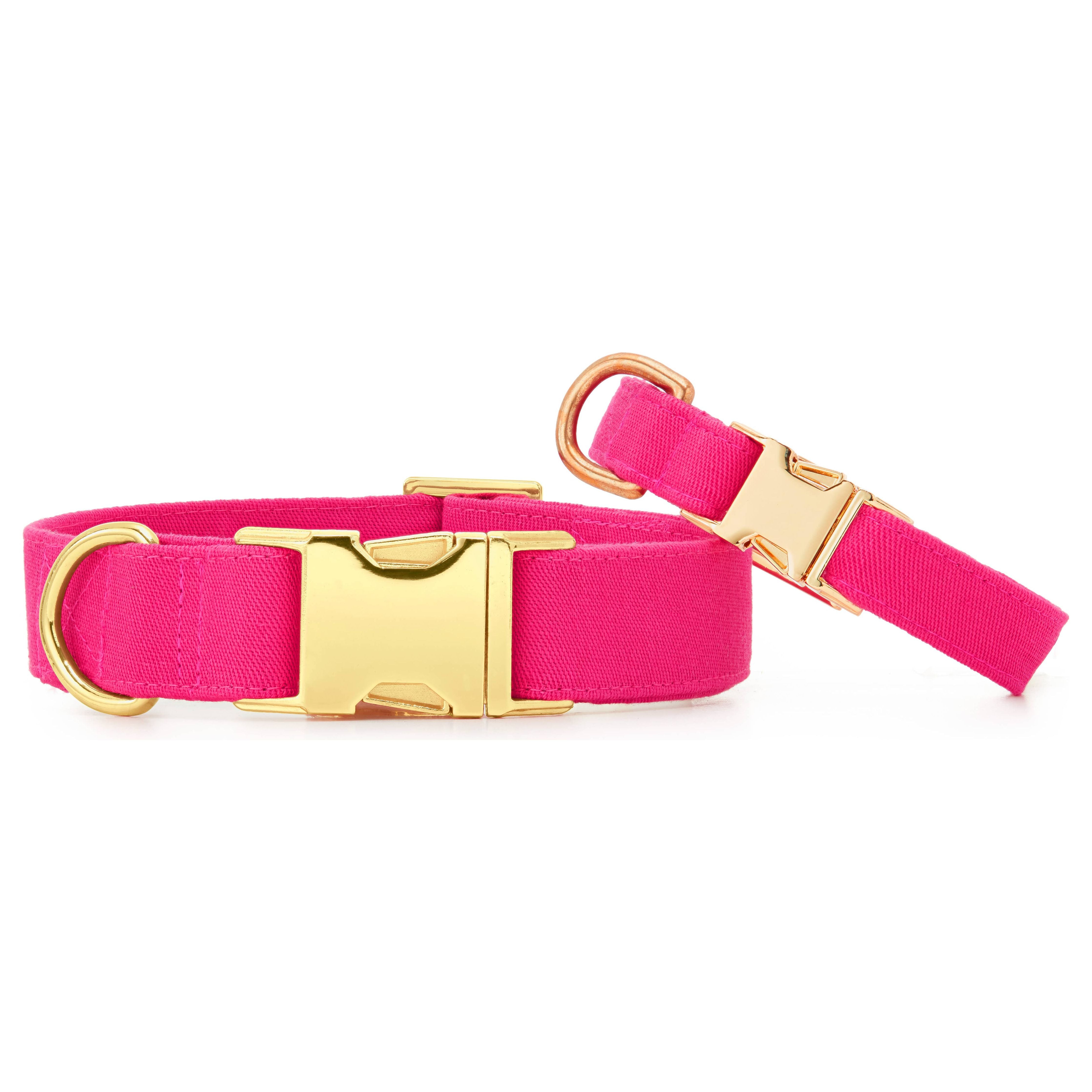 The Foggy Dog Hot Pink Dog Collar