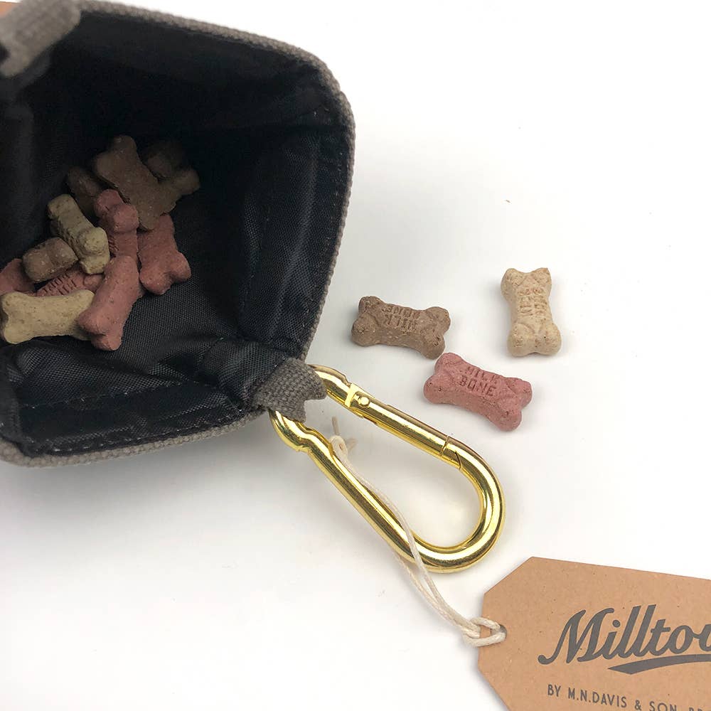 Milltown Brand Dog Treat Case - Pigment Washed Canvas