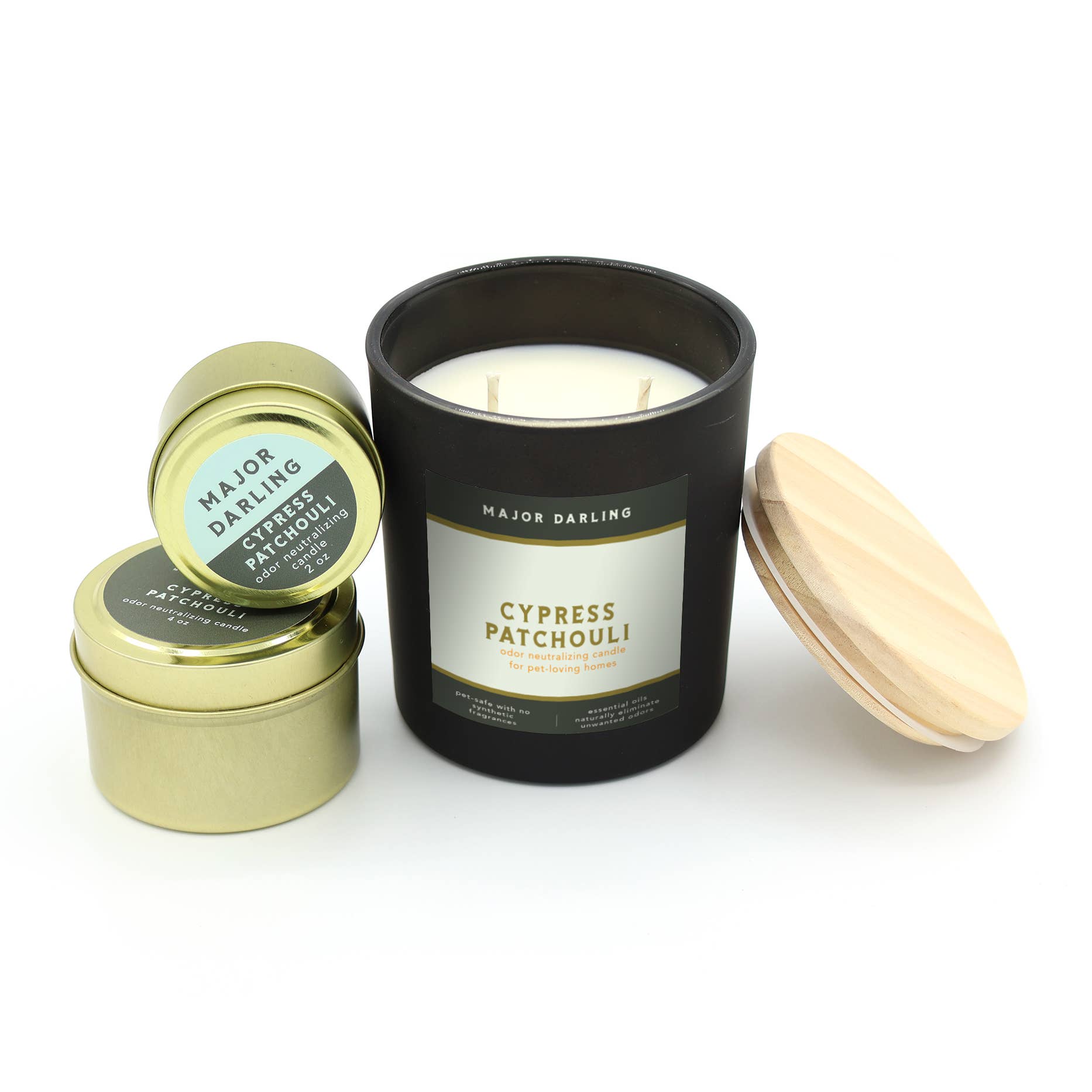 Major Darling Odor Neutralizing Candle