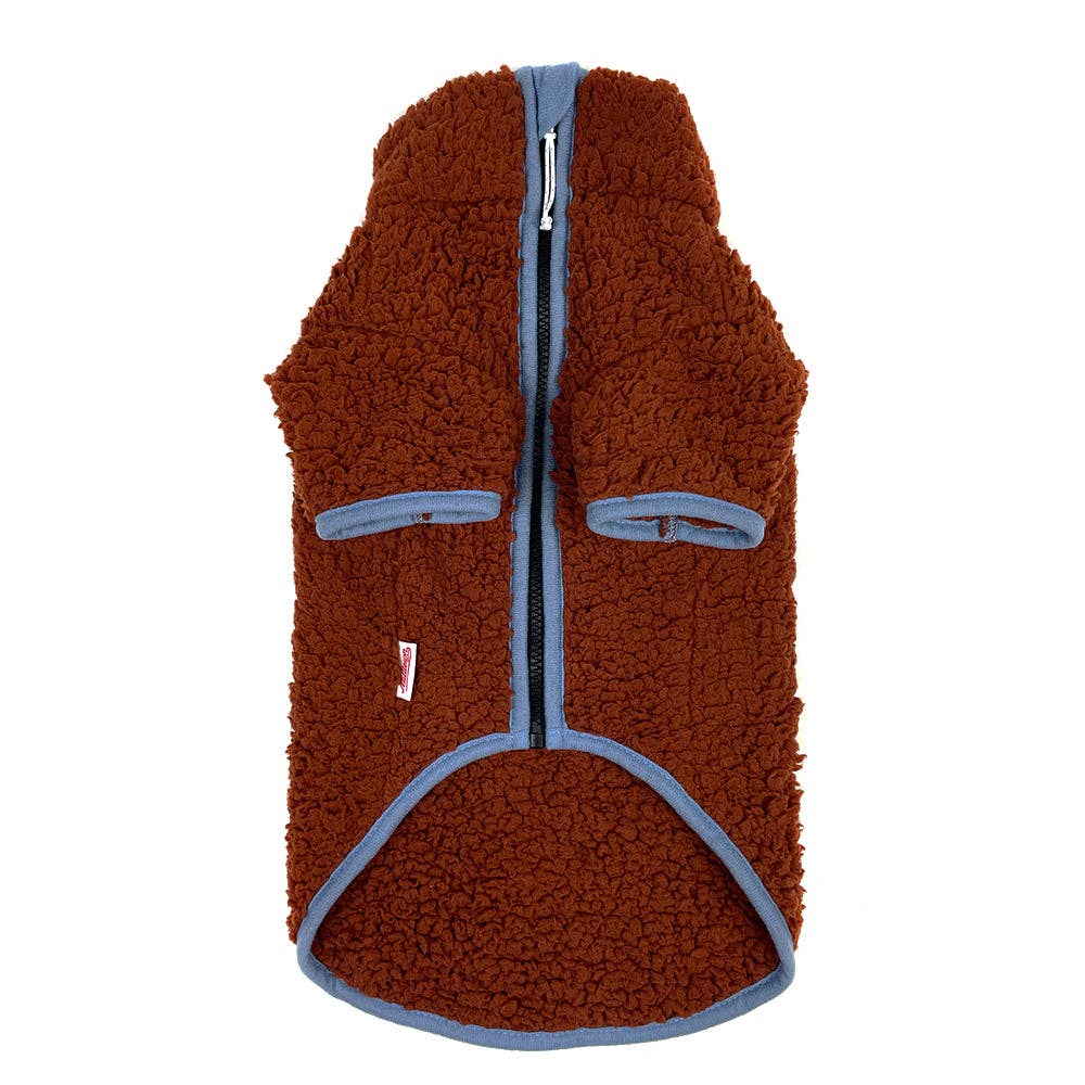 Sherpa Fleece Dog Coat