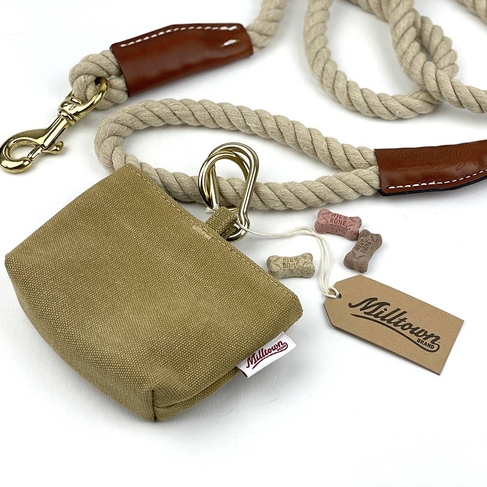 Dog Treat Case - Pigment Washed Canvas