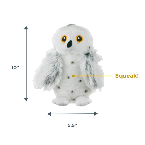 Tall Tails Animated Snow Owl 10"