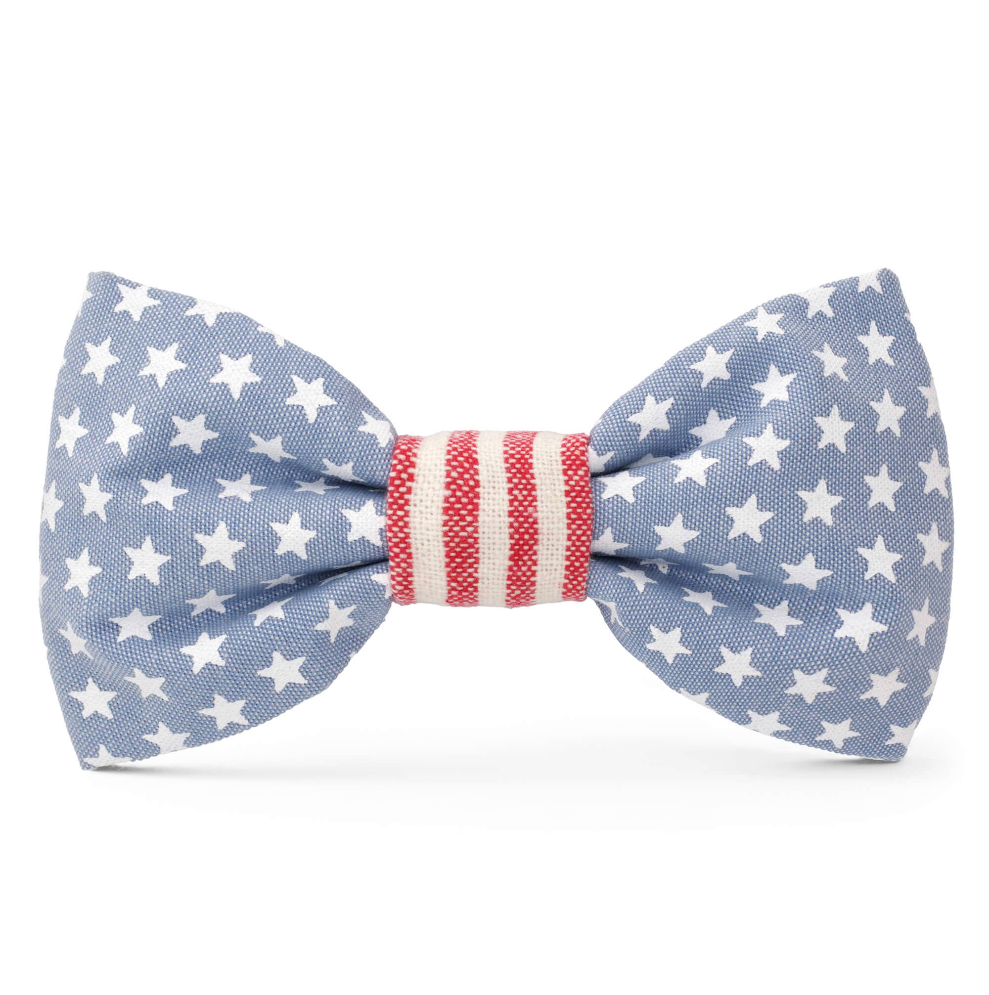 Foggy Dog Stars and Stripes Summer Dog Bow Tie