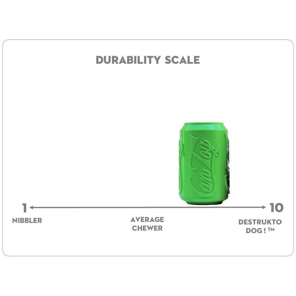 SodaPup Can Toy Durable Rubber Chew Toy & Treat Dispenser