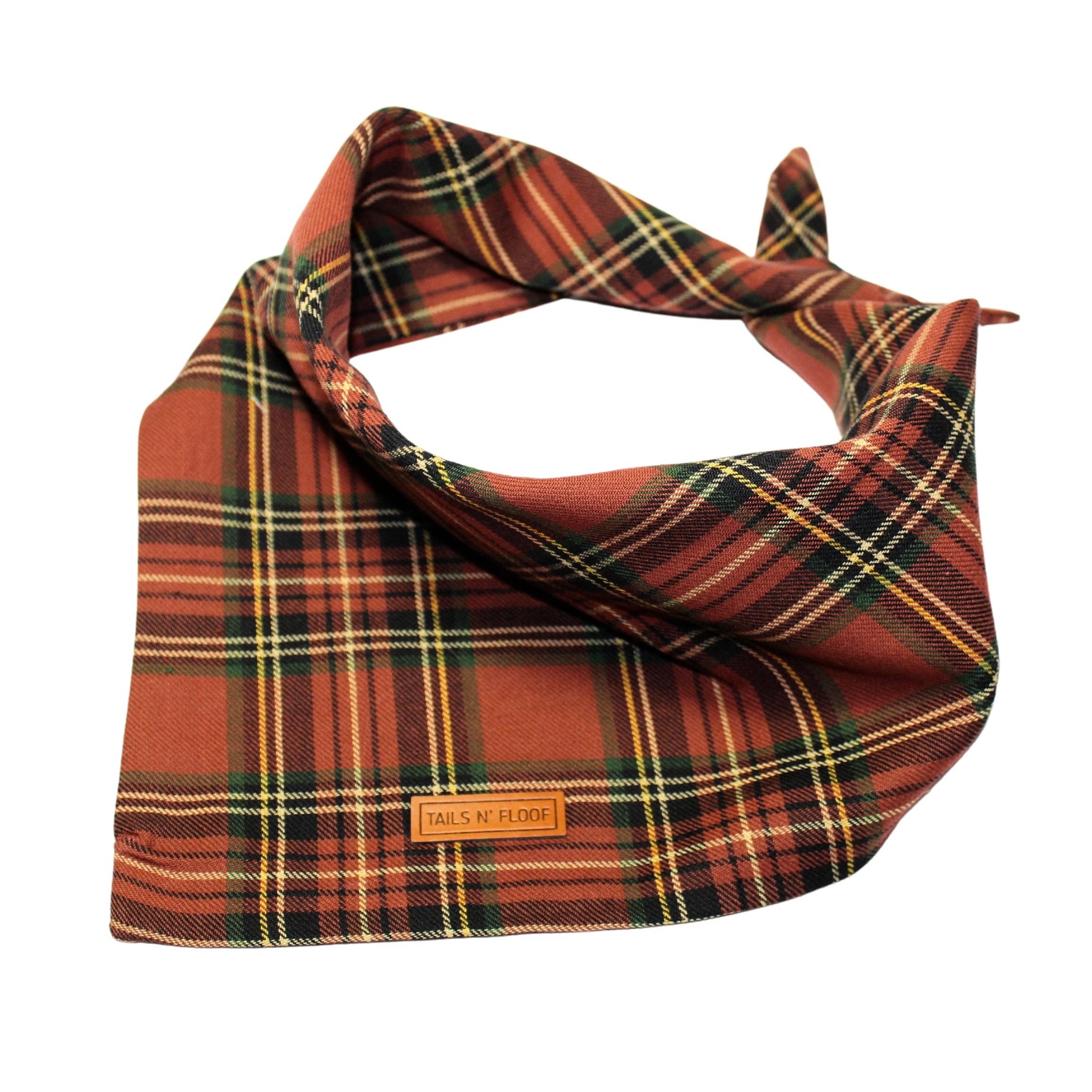 Tails N' Floof Log Cabin Bandana