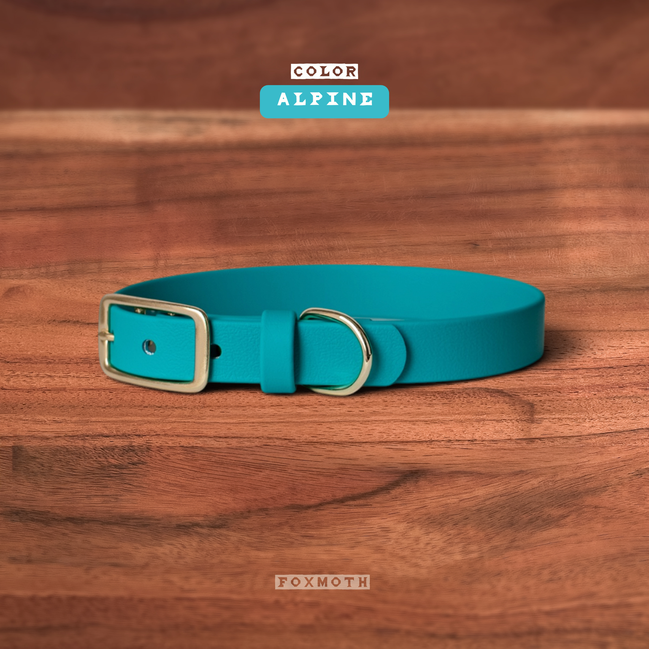 Foxmoth Waterproof Biothane Collar