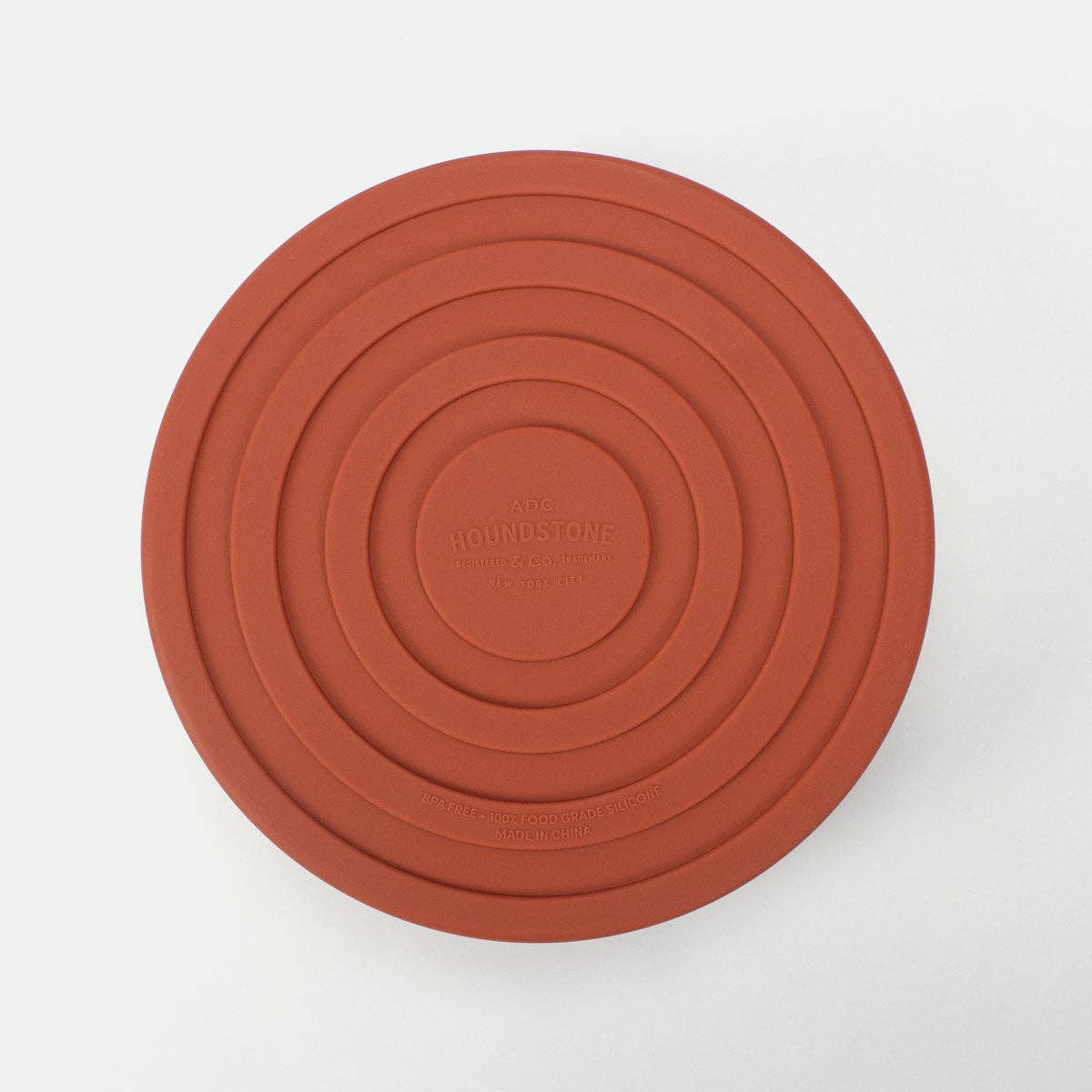 Houndstone Silicone Dog Bowl - Terracotta