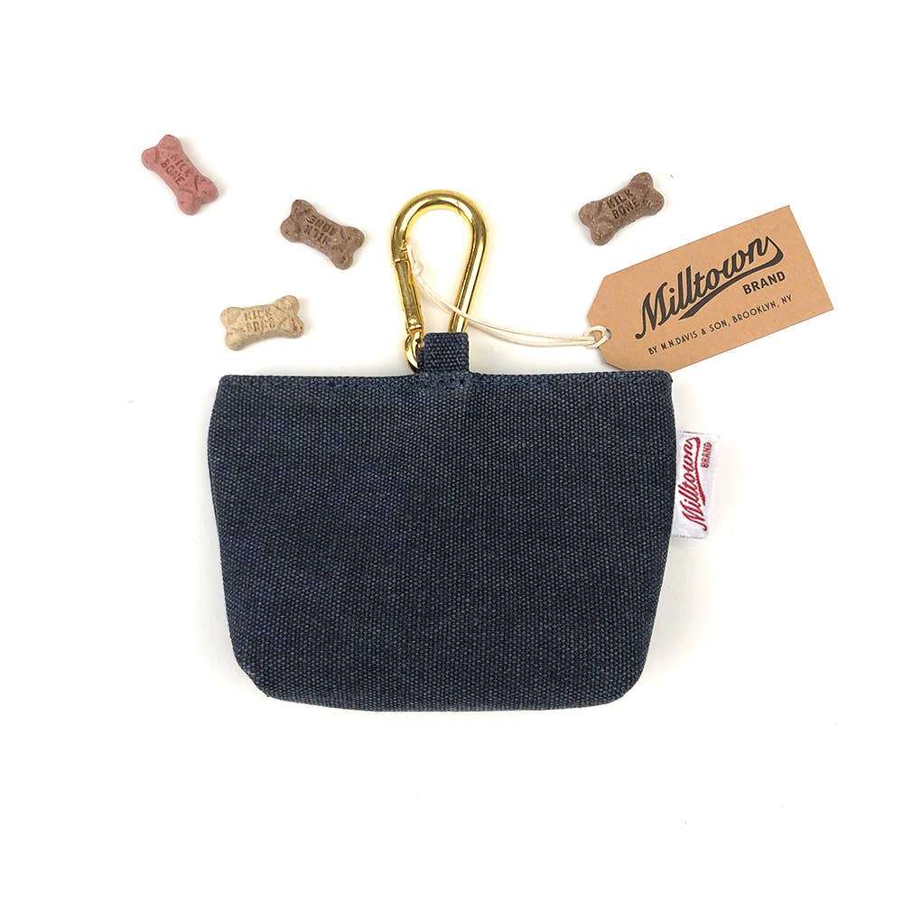 Milltown Brand Dog Treat Case - Pigment Washed Canvas