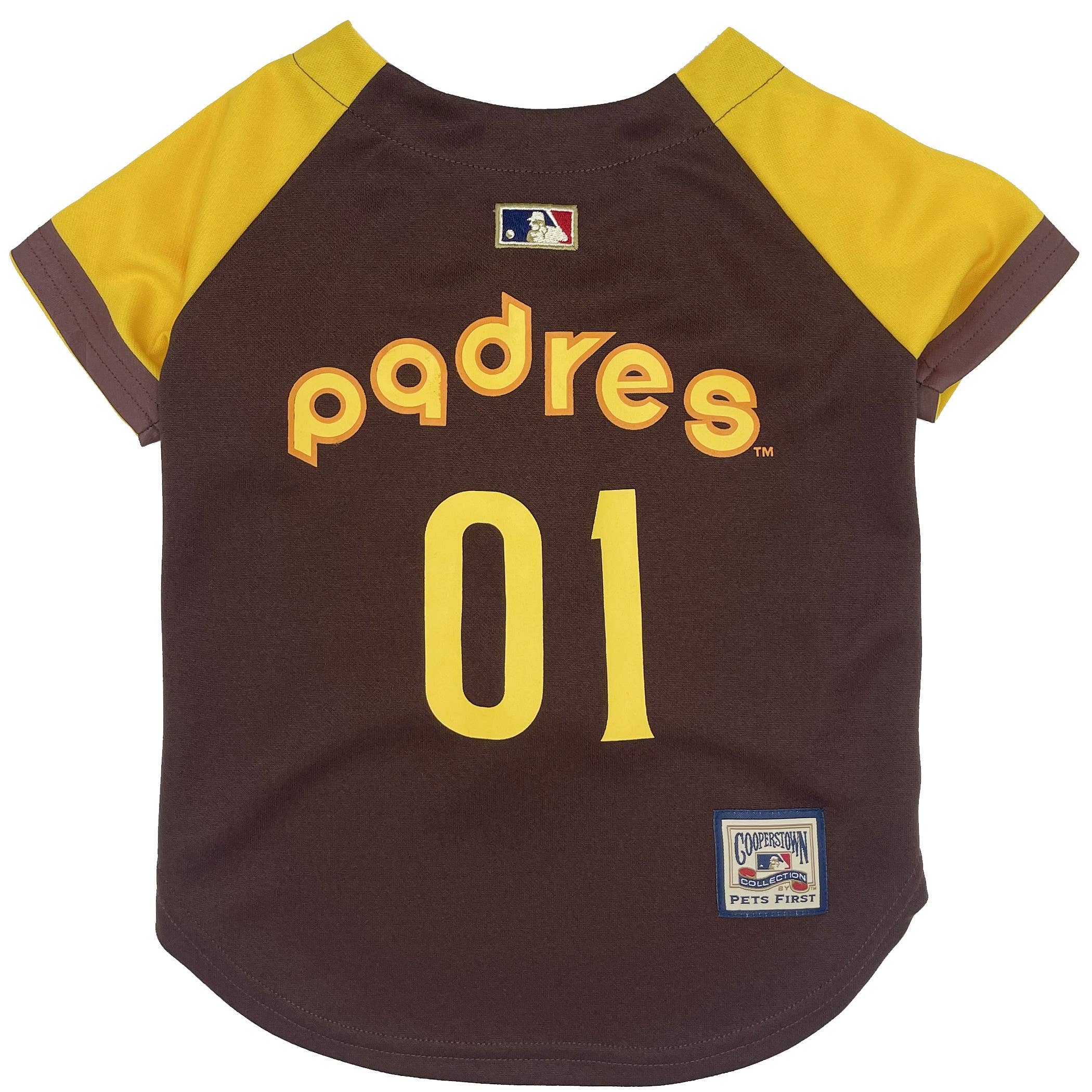 San Diego Padres Pet Throwback Jersey