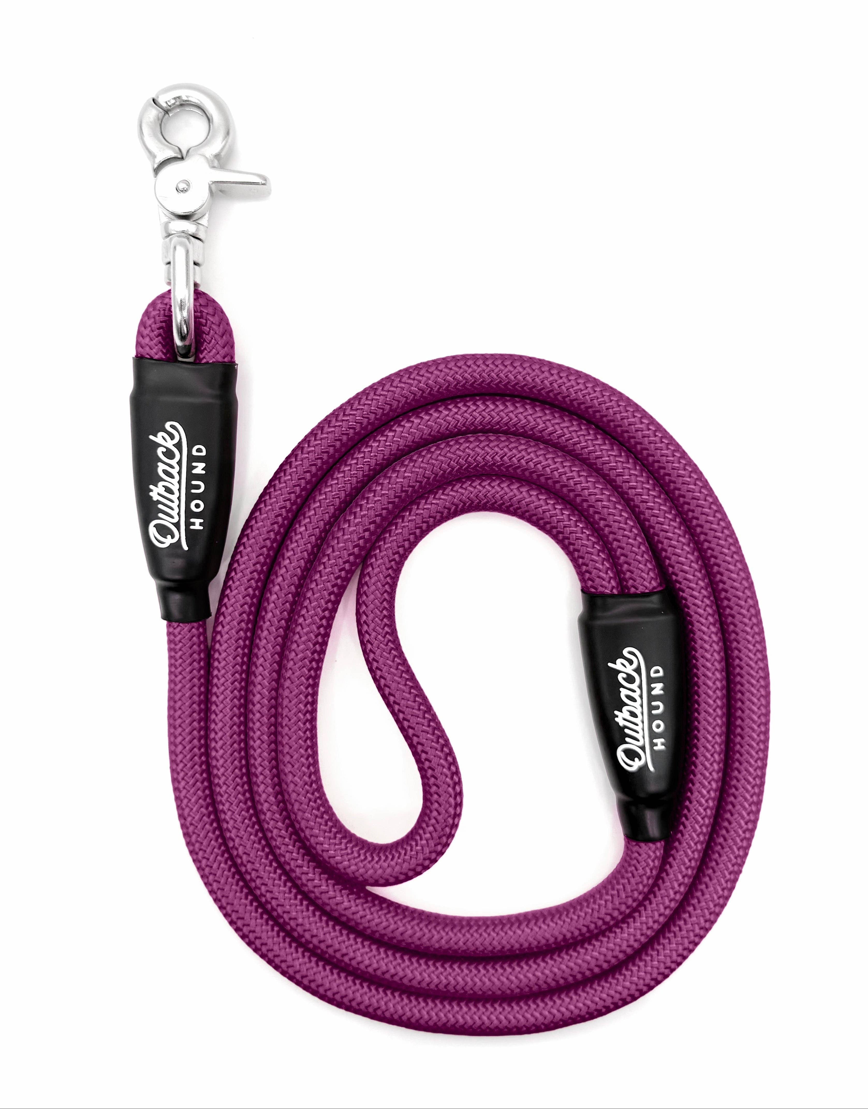 Outback Hound Plum Everyday Dog Leash