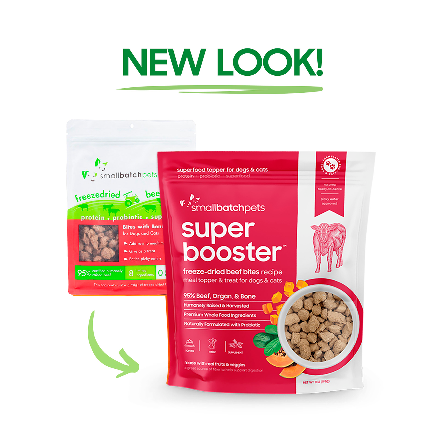 Smallbatch Dog Cat Super Booster Beef FD