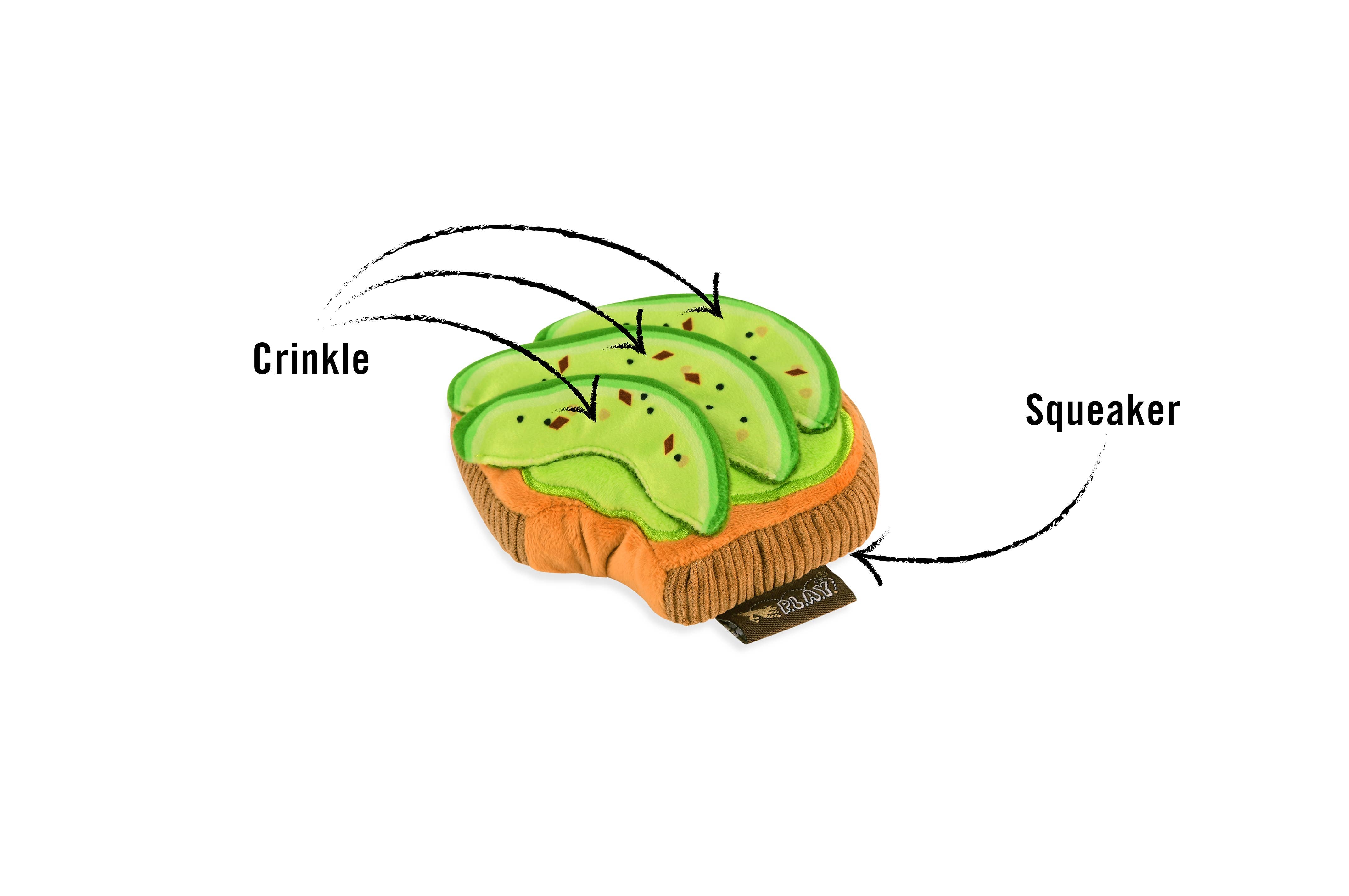 P.L.A.Y. Barking Brunch - Avo-doggo Toast