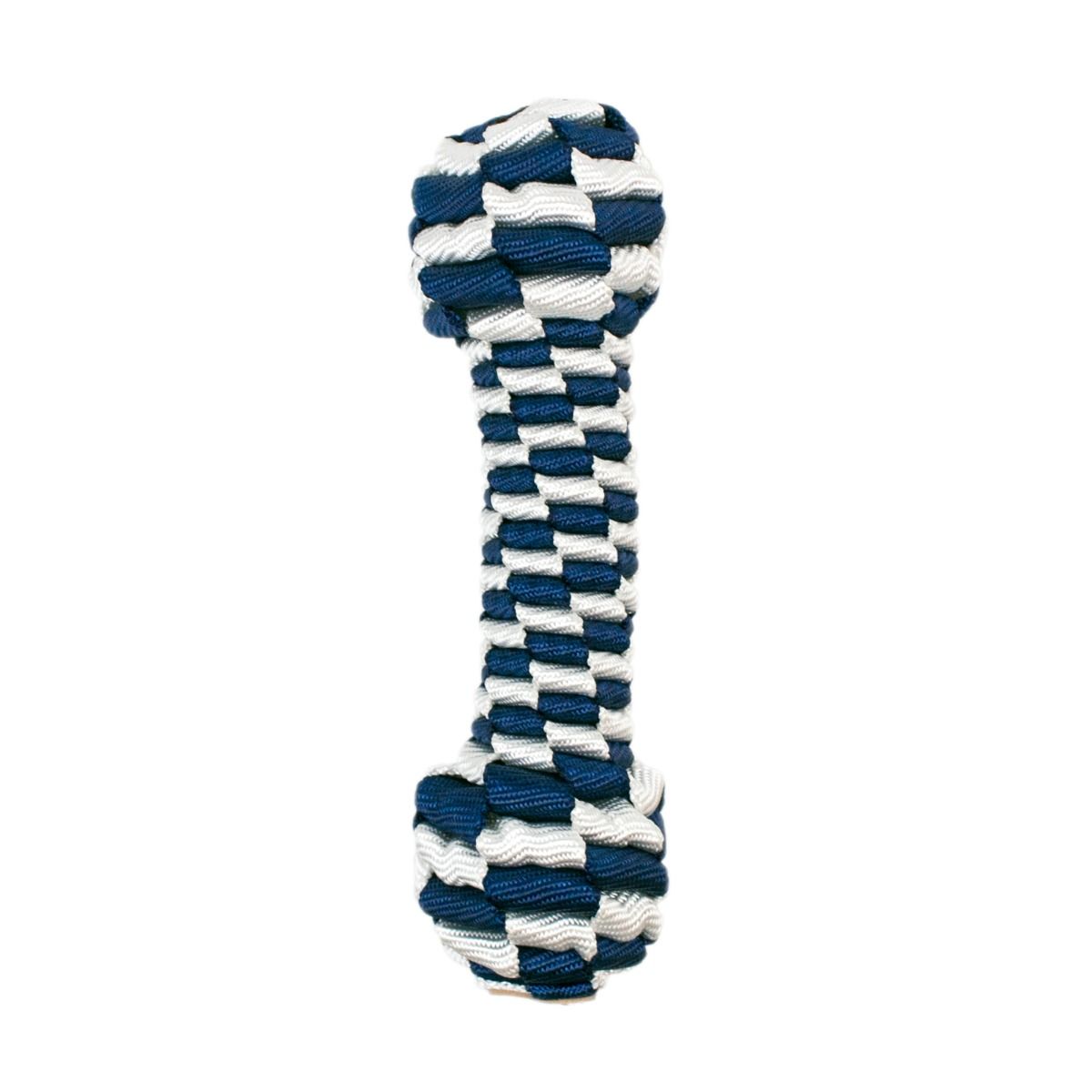 TALL TAILS DOG BRAIDED BONE NAVY