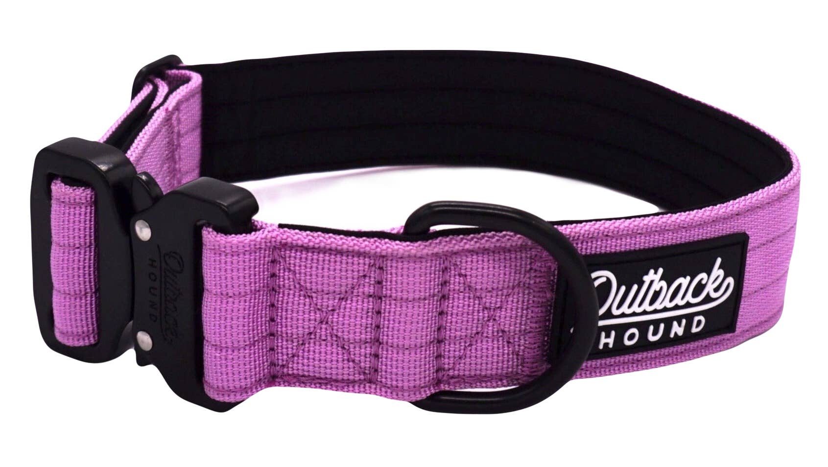 Outback Hound Lilac Premium Dog Collar